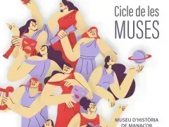 Cartell del Cicle de les Muses, juliol i agost de 2025.