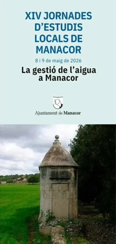 Imatge de les XIV JORNADES D'ESTUDIS LOCALS DE MANACOR